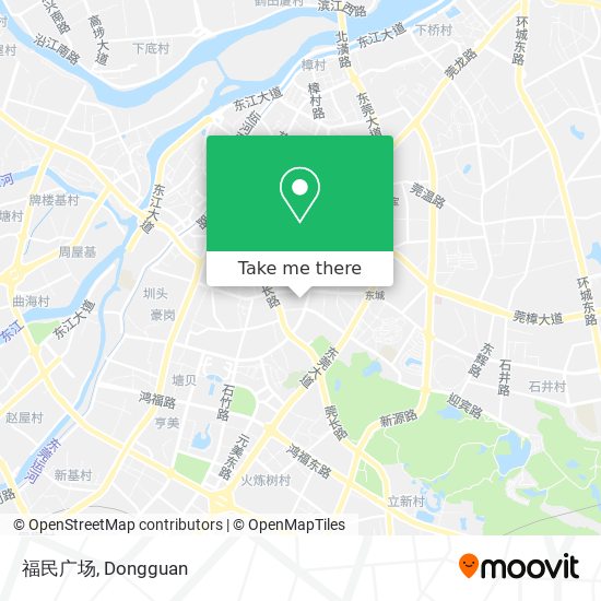 福民广场 map