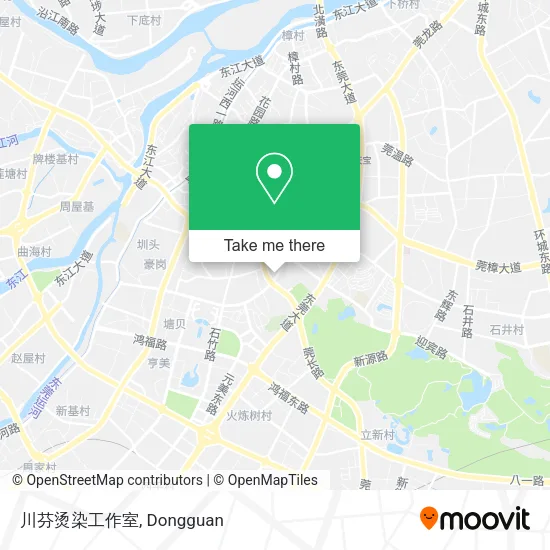 川芬烫染工作室 map