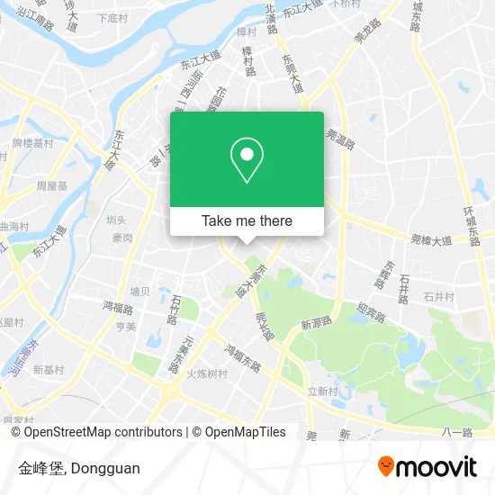 金峰堡 map