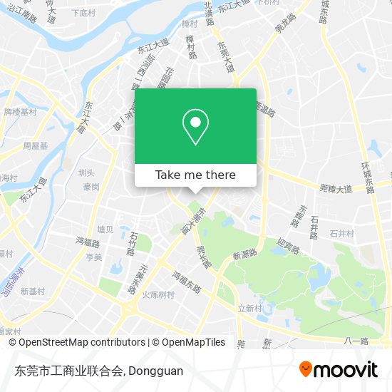 东莞市工商业联合会 map