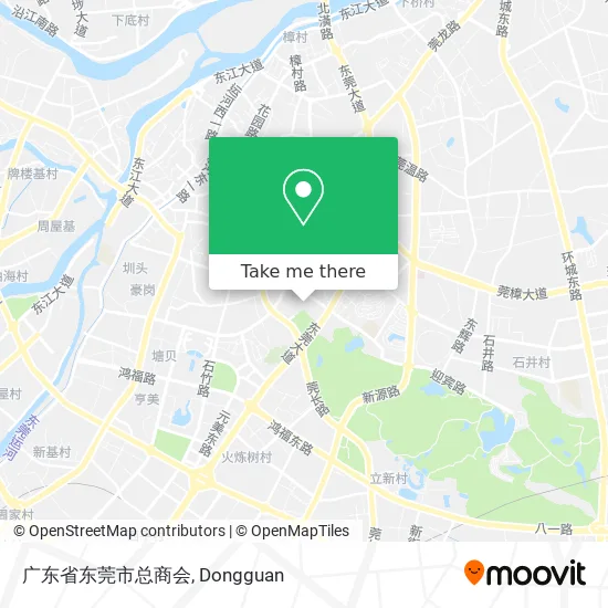 广东省东莞市总商会 map