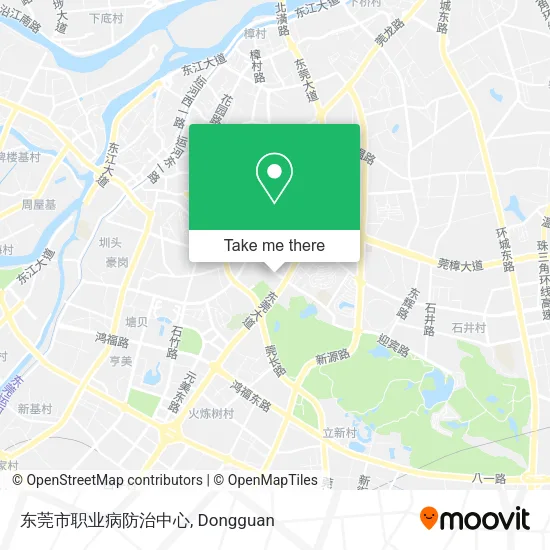东莞市职业病防治中心 map