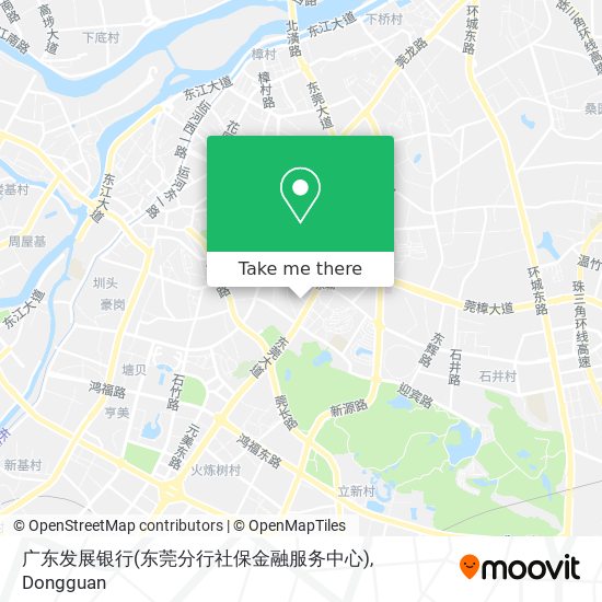 广东发展银行(东莞分行社保金融服务中心) map