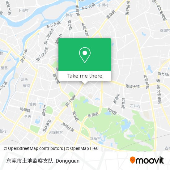 东莞市土地监察支队 map