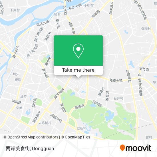 两岸美食街 map