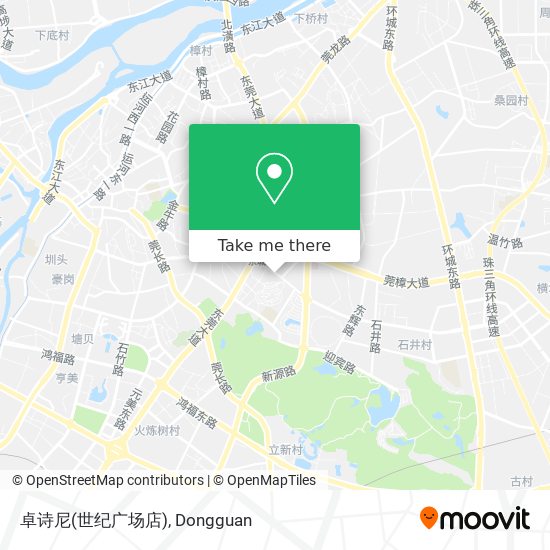 卓诗尼(世纪广场店) map