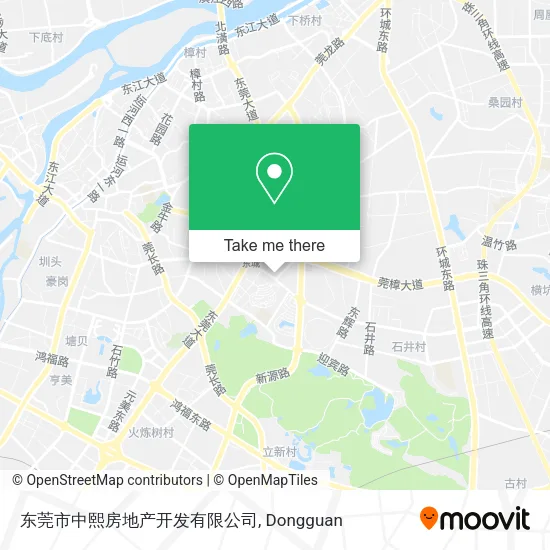 东莞市中熙房地产开发有限公司 map