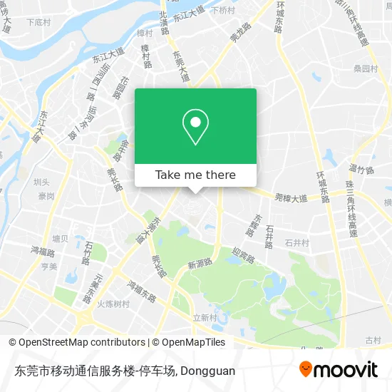 东莞市移动通信服务楼-停车场 map