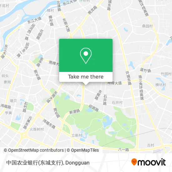 中国农业银行(东城支行) map