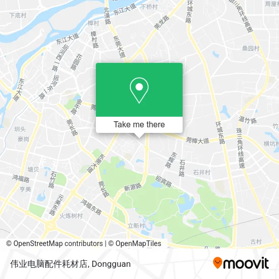 伟业电脑配件耗材店 map