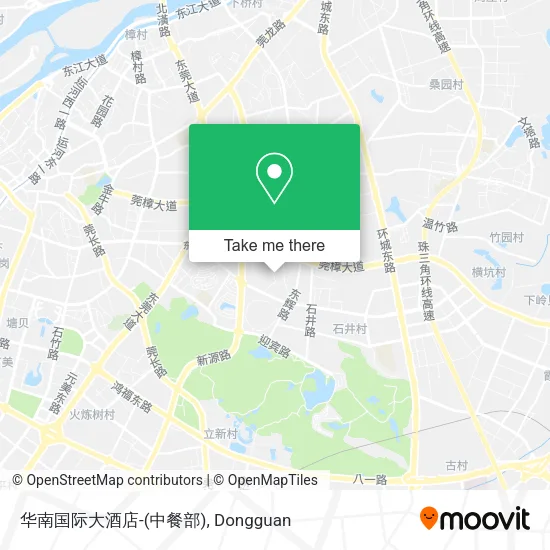 华南国际大酒店-(中餐部) map