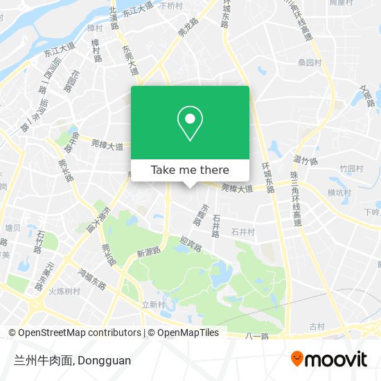 兰州牛肉面 map