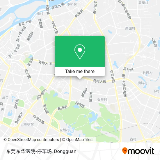 东莞东华医院-停车场 map