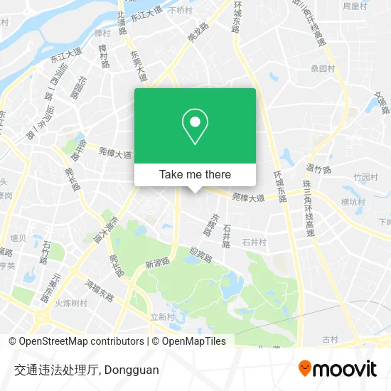 交通违法处理厅 map