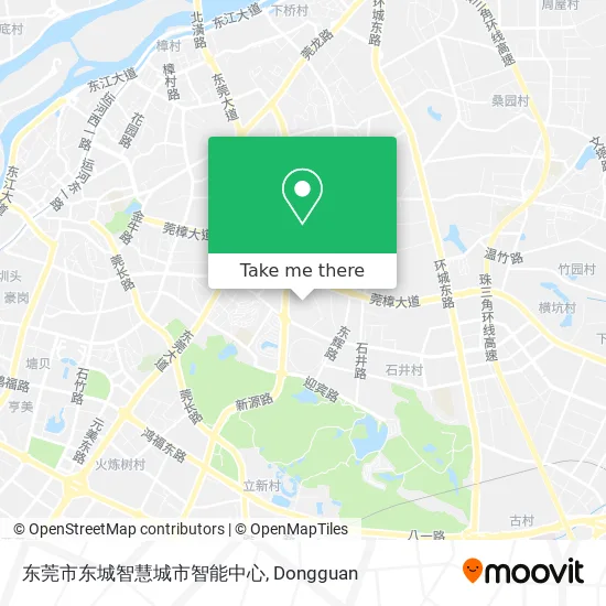 东莞市东城智慧城市智能中心 map