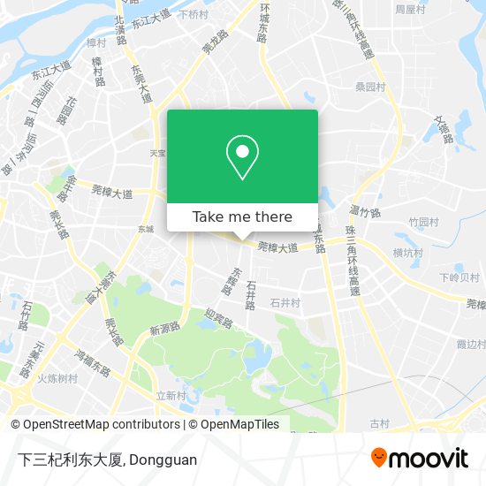 下三杞利东大厦 map