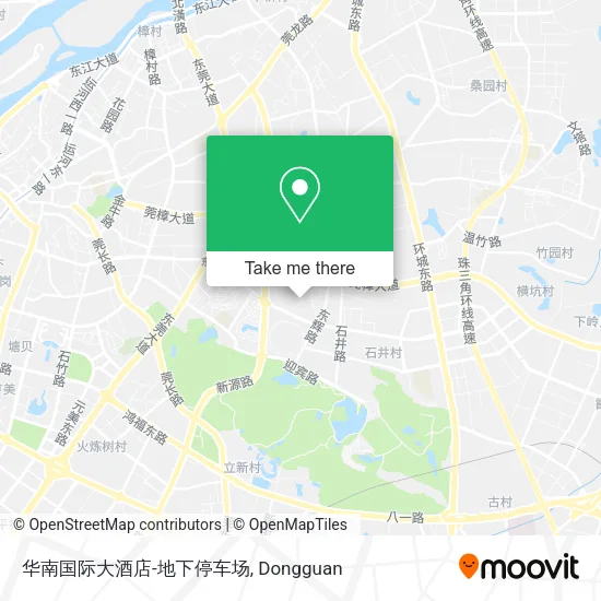 华南国际大酒店-地下停车场 map