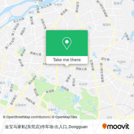 金宝马家私(东莞店)停车场-出入口 map
