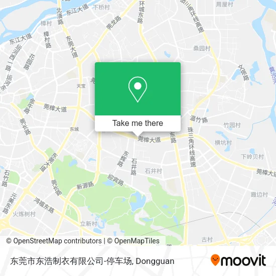 东莞市东浩制衣有限公司-停车场 map