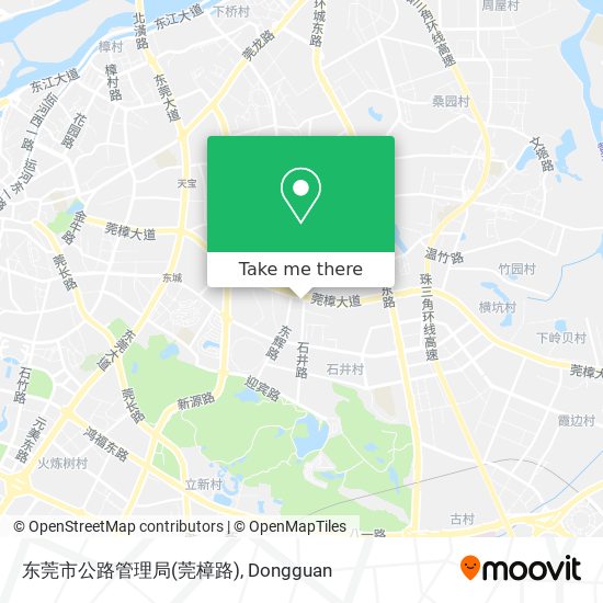 东莞市公路管理局(莞樟路) map
