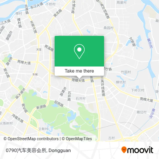 0790汽车美容会所 map