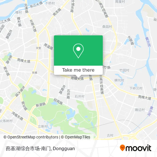 蓢基湖综合市场-南门 map