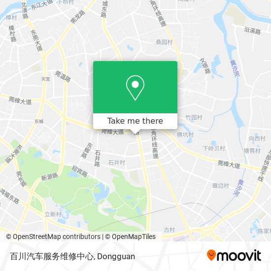 百川汽车服务维修中心 map