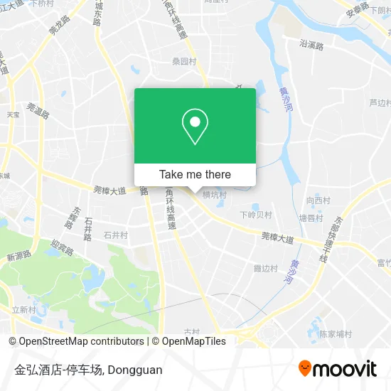 金弘酒店-停车场 map