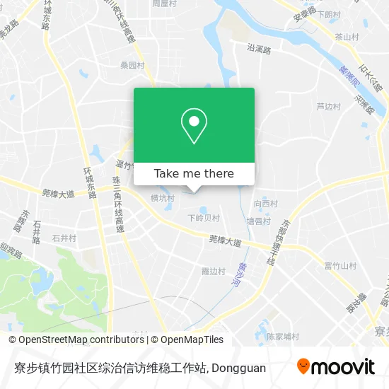 寮步镇竹园社区综治信访维稳工作站 map