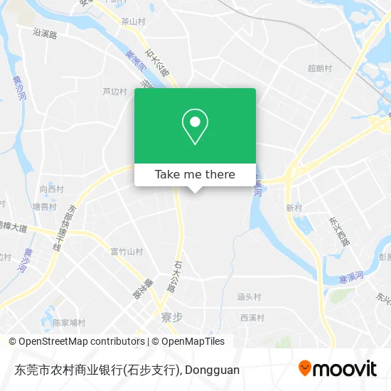 东莞市农村商业银行(石步支行) map
