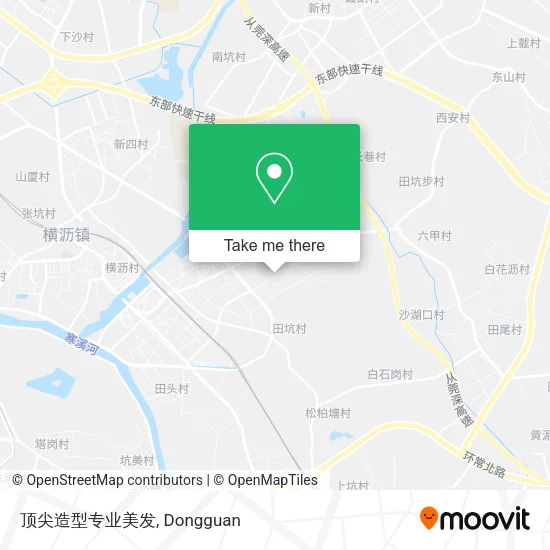 顶尖造型专业美发 map