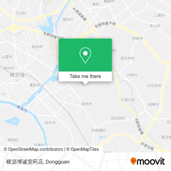 横沥博诚堂药店 map