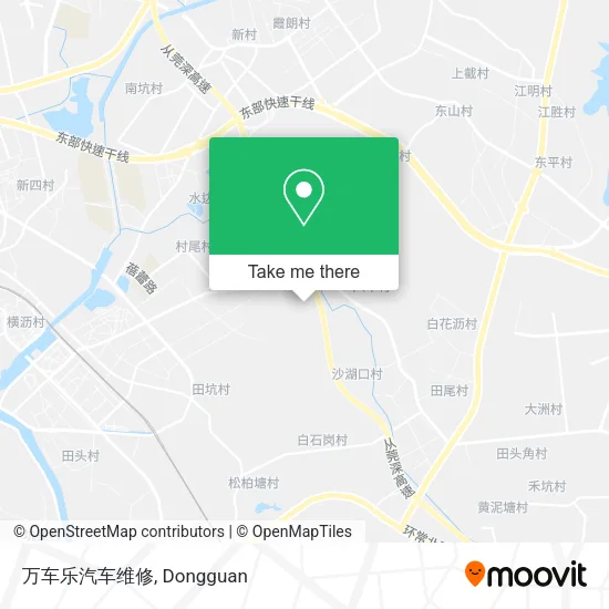 万车乐汽车维修 map
