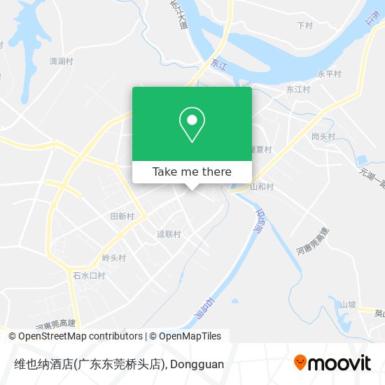 维也纳酒店(广东东莞桥头店) map