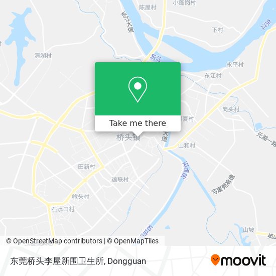 东莞桥头李屋新围卫生所 map
