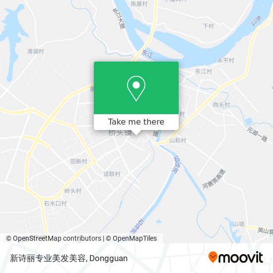 新诗丽专业美发美容 map