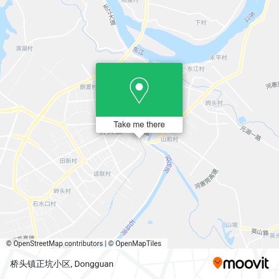 桥头镇正坑小区 map