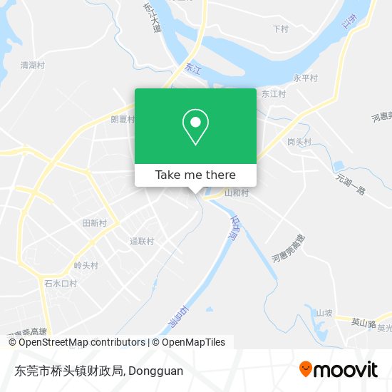 东莞市桥头镇财政局 map