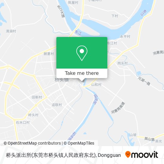 桥头派出所(东莞市桥头镇人民政府东北) map