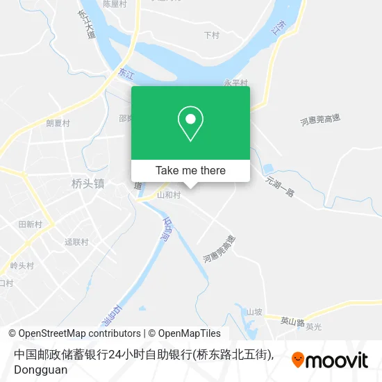 中国邮政储蓄银行24小时自助银行(桥东路北五街) map