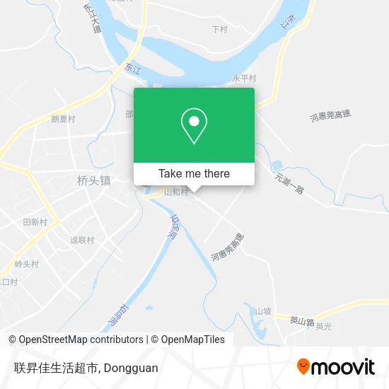 联昇佳生活超市 map
