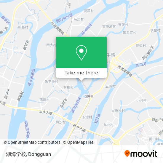 湖海学校 map