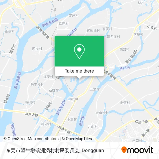 东莞市望牛墩镇洲涡村村民委员会 map