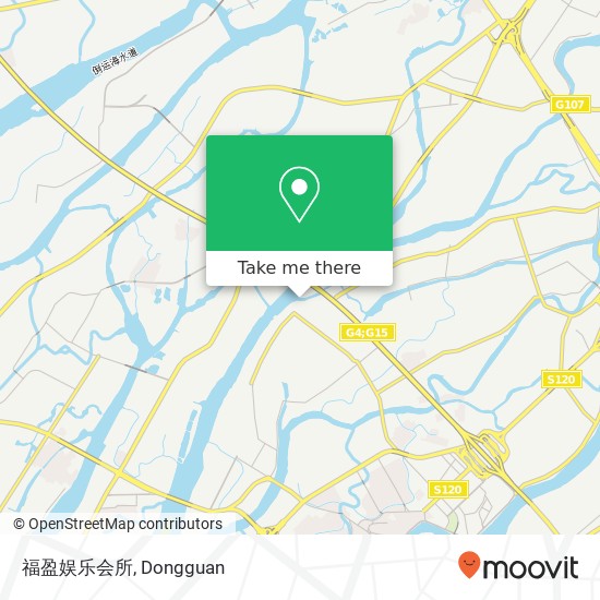 福盈娱乐会所 map