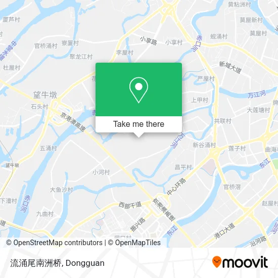 流涌尾南洲桥 map