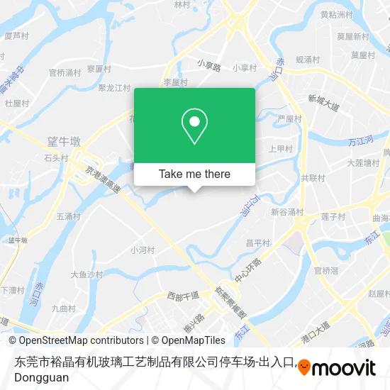东莞市裕晶有机玻璃工艺制品有限公司停车场-出入口 map