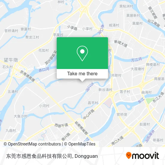 东莞市感恩食品科技有限公司 map