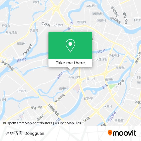 健华药店 map