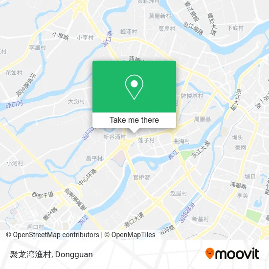 聚龙湾渔村 map