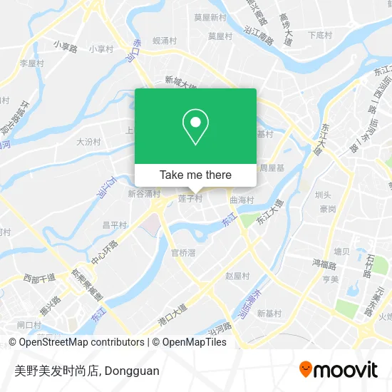 美野美发时尚店 map